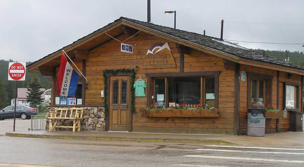 Nederland Visitor Center from the Front