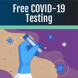 Free COVID Testing Icon