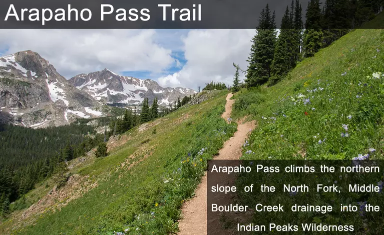 Arapaho Pass Slide
